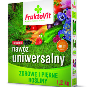 Azofoska GRANULAT 25 kg 4 Nawóz uniwersalny Fruktovit karton 1,2 kg