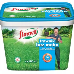 Nawóz interwencyjny do trawników anty-mech 8 kg