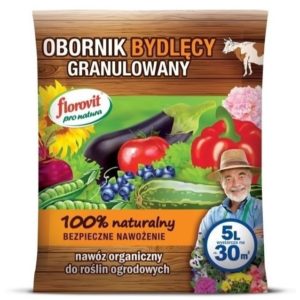 Azofoska GRANULAT 1 kg 5 Obornik bydlęcy granulowany Florovit 5 L
