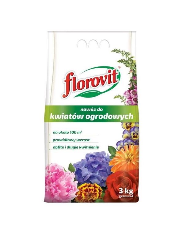 Nawóz do kwiatów ogrodowych Florovit 3 kg