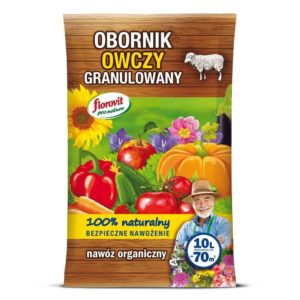 Nawóz uniwersalny Fruktovit 10 kg 4 Obornik owczy granulowany Florovit 10 L