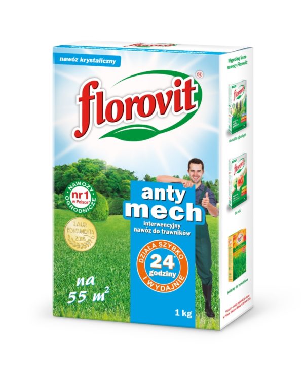 Nawóz interwencyjny do trawników anty-mech 1 kg