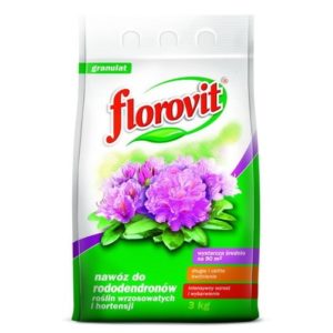 Azofoska GRANULAT 1 kg 5 Nawóz do rododendronów, roślin wrzosowatych i hortensji Florovit 3 kg