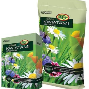 Nawóz do Iglaków 1kg "100 dni" 5 Trawa kwiatami malowana, kwietna łąka