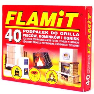 FLAMiT Podpałka biała 40 kostek