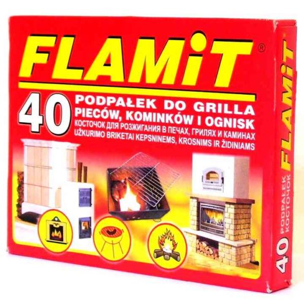 PODPALKA BIALA FLAMIT ROZPALKA 24x40 KOSTEK