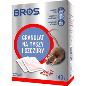 BROS Granulat na myszy i szczury 140g