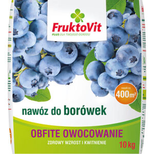 Nawóz do Borówek Obfite Owocowanie FRUKTOVIT 10 kg