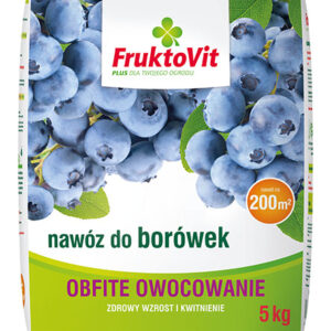 Nawóz do Borówek Obfite Owocowanie FRUKTOVIT 5 kg