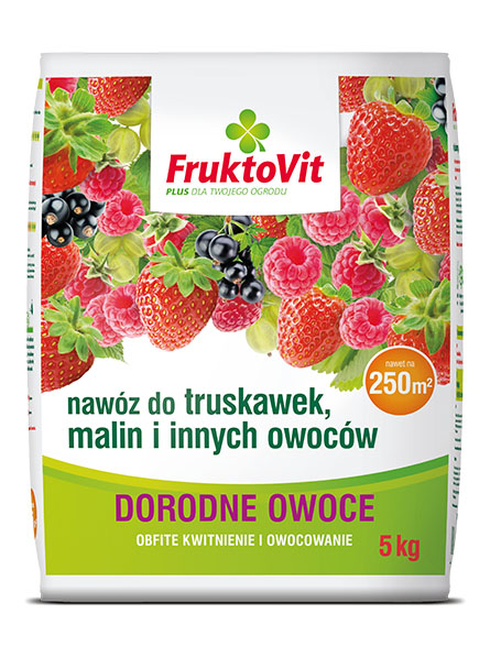 FruktoVit PLUS nawóz do truskawek, malin 5kg