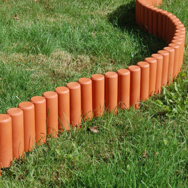 PALISADA KRAWĘŻNIK OBRZEŻE 2,8m TERAKOTA