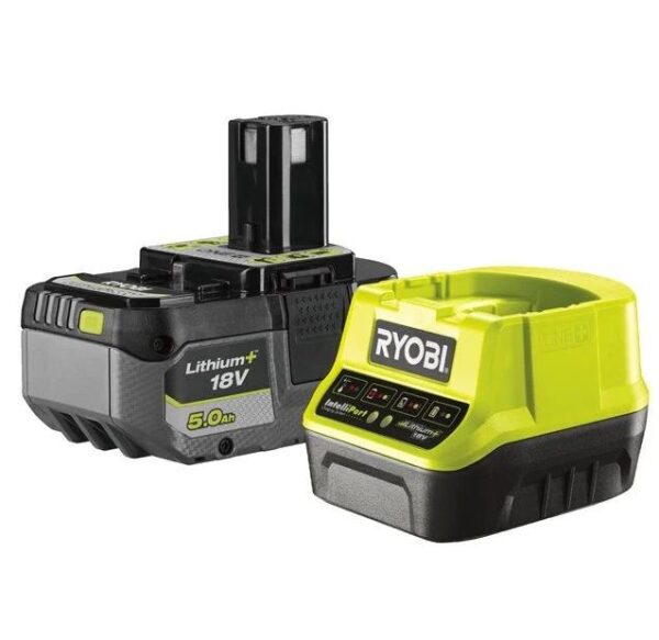 RYOBI Akumulator 5Ah + ładowarka RC18120-150