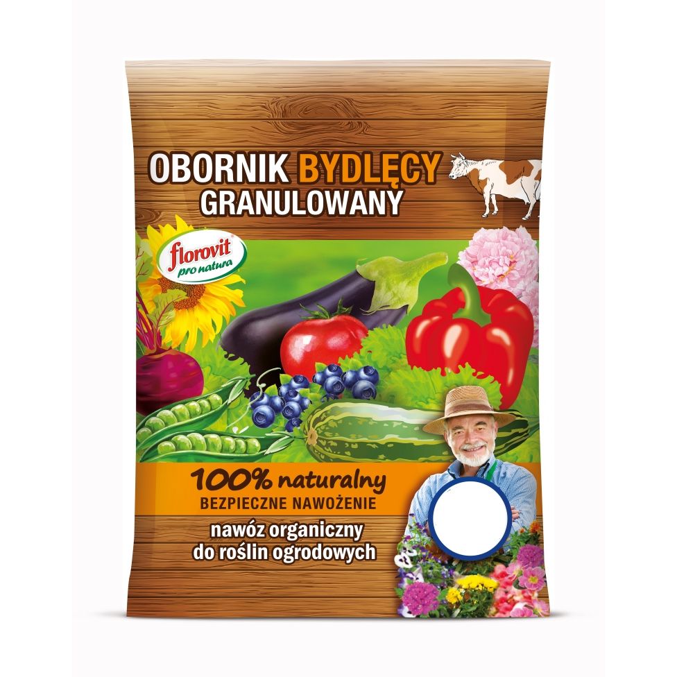 Obornik bydlęcy granulowany Florovit 30 L 1 Obornik bydlęcy granulowany Florovit 30 L